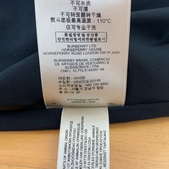 Burberry London Women's Size 20 Black Skirt Classic 98% Wool Lined Knee Length - Picture 12 of 14